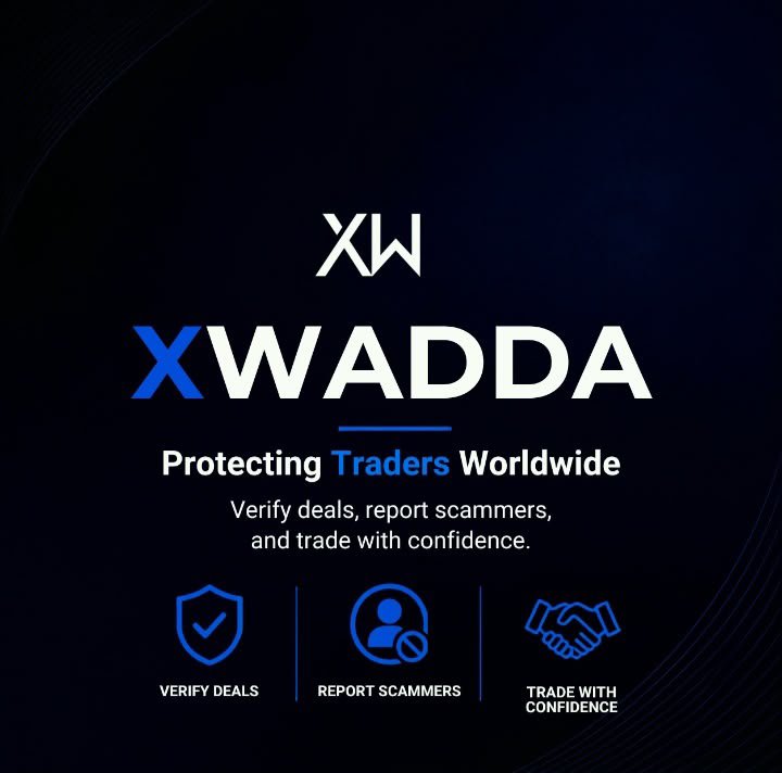xwadda_escrow's tweet photo. Protecting traders worldwide. ππ
With XWADDA, you can verify deals, report scammers, and trade with confidence. Safe, trusted, and built for real traders everywhere.
#XWADDA #XwaddaEscrow #SafeEscrow #TradeWithConfidence #VerifyDeals #ReportScammers #SecureTrading #OnlineTrading #FraudProtection #TrustedEscrow #GlobalTrading #TradeSafe