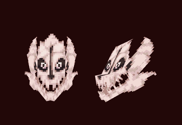 miniAnimations2's tweet photo. BTW i just made an accurate gasterblaster mc model YAYA

#undertale #minecraft #blockbench #sans https://t.co/HzV6tGMwfU