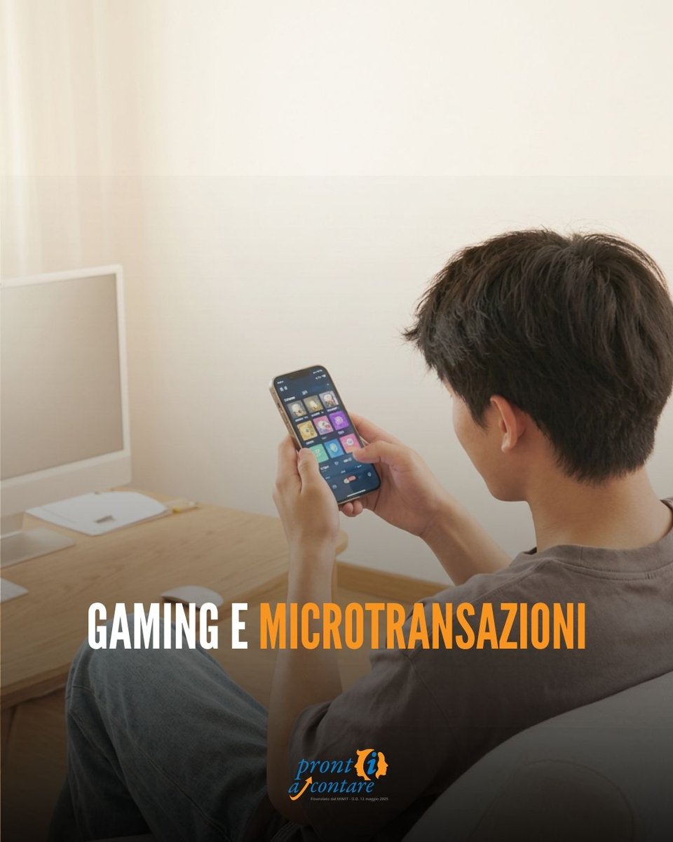 Codacons's tweet photo. Gaming: educazione e consapevolezza contro spese impulsive. 

#prontiacontare - Finanziato dal MIMIT – D.D. 12 MAGGIO 2025

#ProntiAContare #Codacons https://t.co/LTWG45FnXz