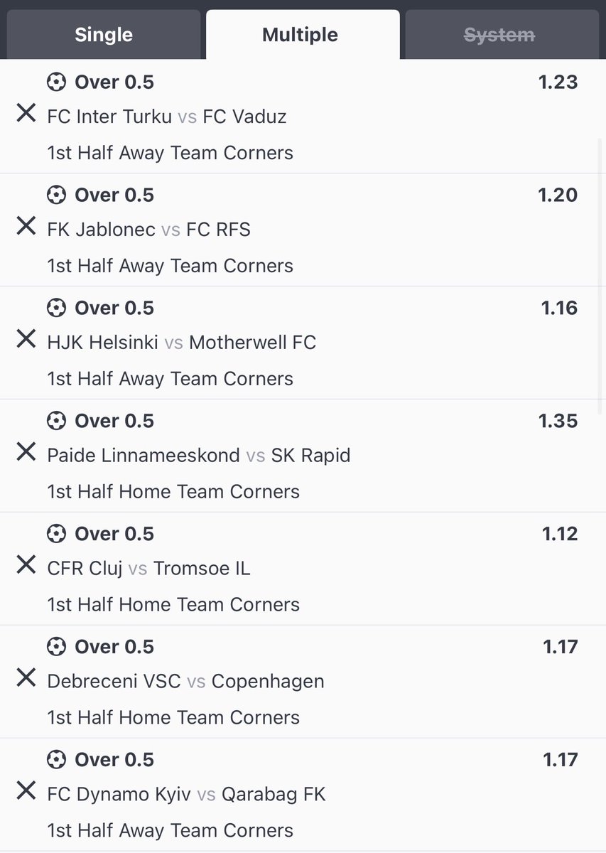 bronix_weldon's tweet photo. Over 0.5 Corners half time🤩

Join telegram:: https://t.co/XY2xSKgCOW https://t.co/KulbdAohHj