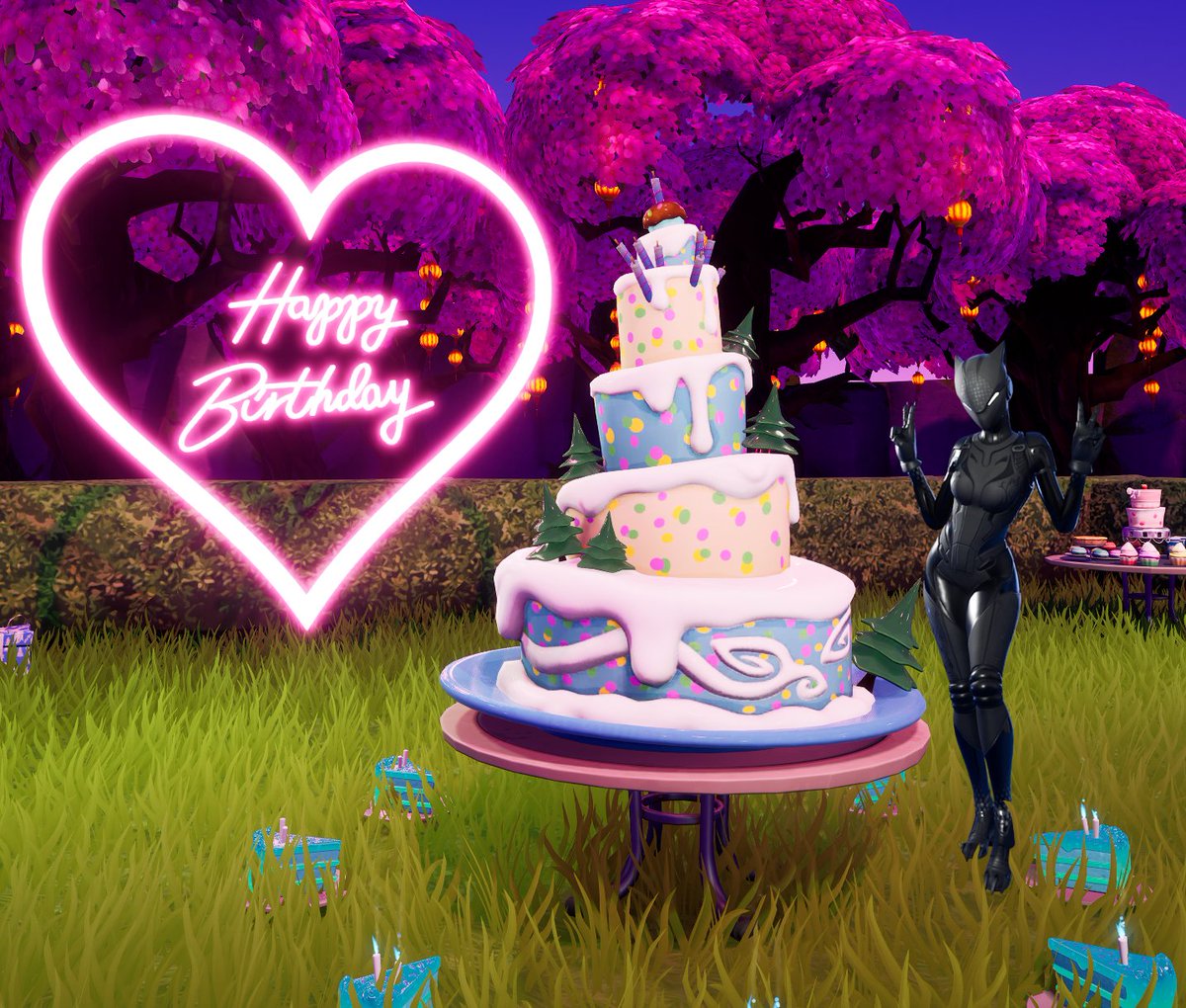 LinIsCrazy's tweet photo. Happy birthday to @BlueCzKitsune! Fortnite skin of choice!
🏆 2 winners

To enter:
✅ Follow @BlueCzKitsune  
🩷 Like
♻️ Retweet
💬 Comment a happy birthday wish!

Ends in 48 hours 🔥
Good luck, everyone! 🩷

Notes:
1. I will use the following rules: have a profile picture, >100 tweets (comments/replies count!), account older than 30 days, last tweet in the last 30 days, and 1 or more followers.
2. If you have porn/NSFW on your page, I reroll for the safety of my community.
3. Fortnite requires 48 hours of friendship before I can gift you.