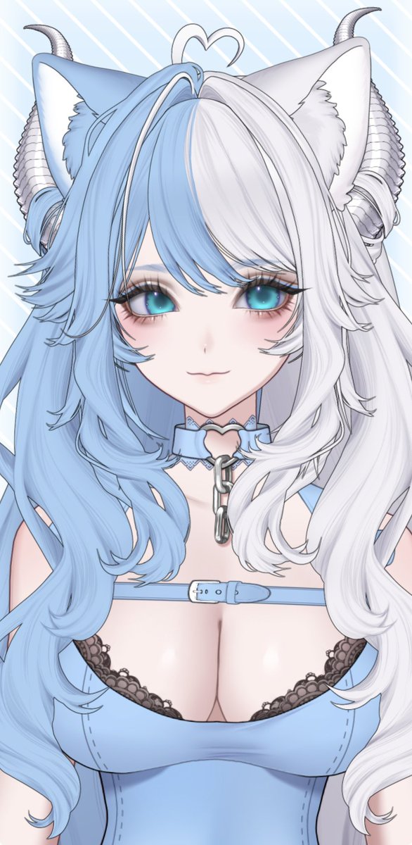 MirumromyVT's tweet photo. Following artist cuz i fall in love with their art too easy 🤍🩵 https://t.co/77k2DHyFZp