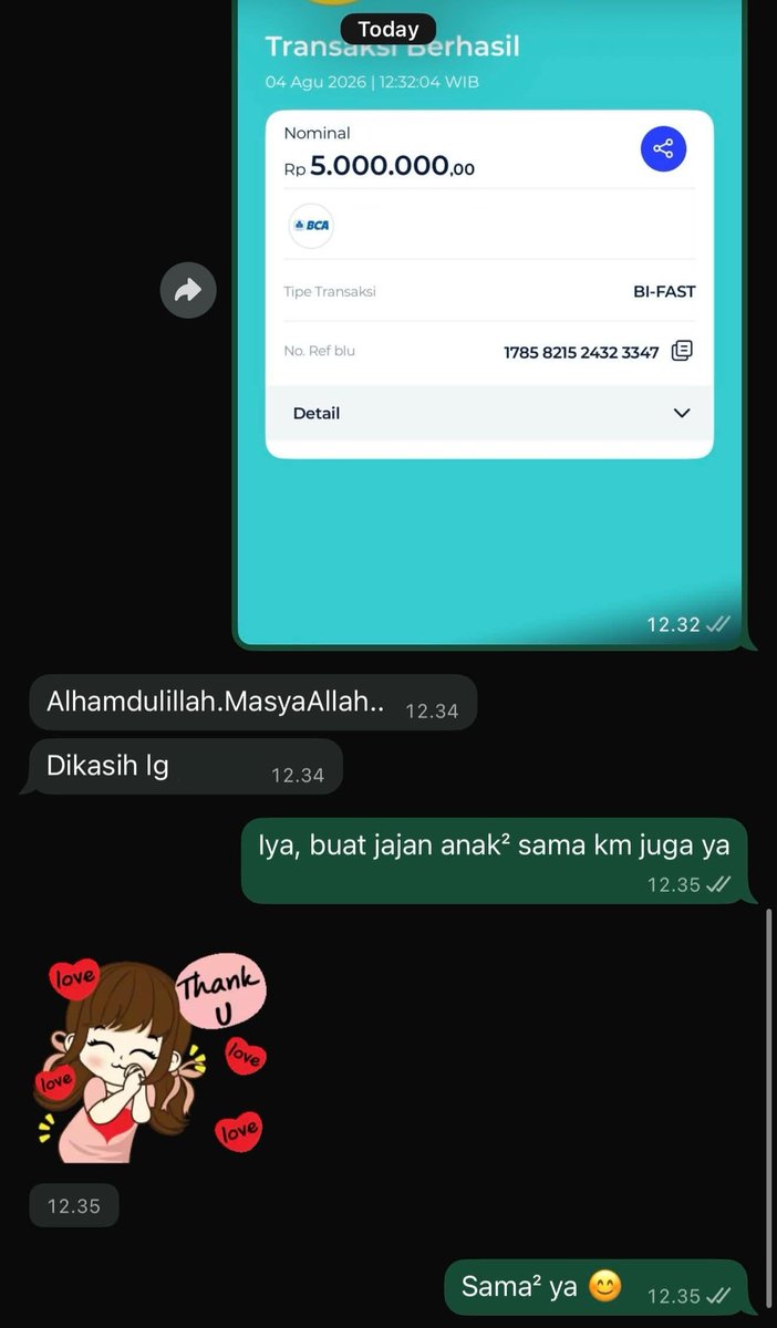 irenesaput's tweet photo. Bismillah ya Allah…
Semoga diri ini, selalu disehatkan dan dilancarkan rejekinya, Aamiin…

Semangat untuk para Ayah dimanapun berada,
Laki² itu ga takut mati,
Mereka cuma takut kalo keluarganya ga tercukupi kebutuhannya. 🥺🥺
cc:andinierica90 https://t.co/7HWsQv7L5v