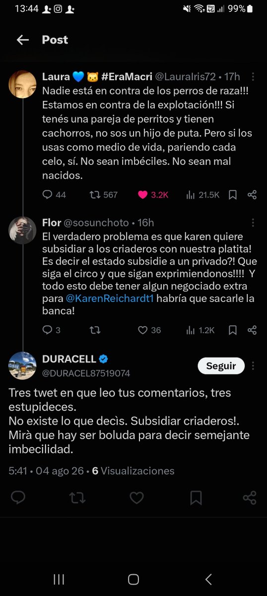 sosunchoto's tweet photo. Duracell me bloqueo porque no se banca que no piensen igual y de paso que violento ojalá te fundas sorete https://t.co/4pWWggYRhG