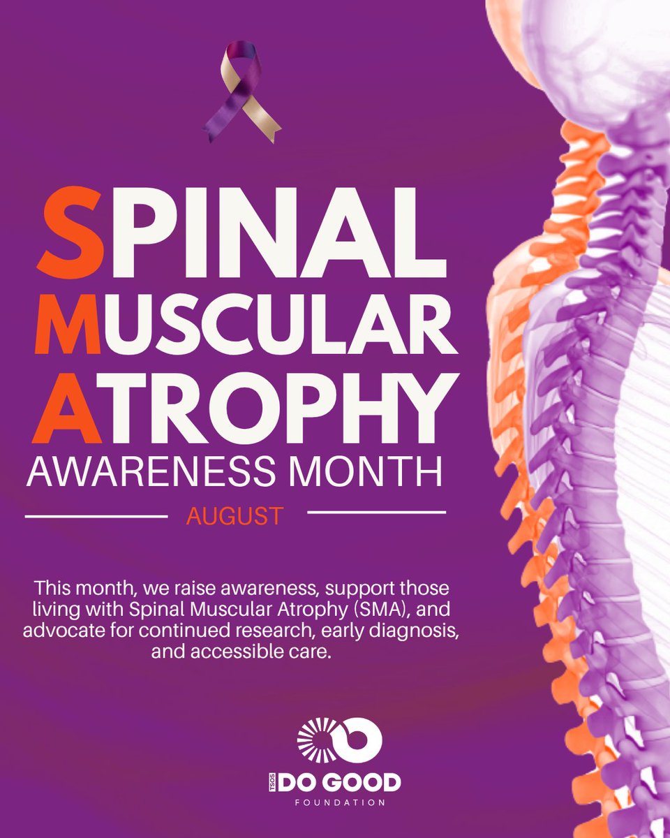 TheSoulofSanta's tweet photo. 💙 August is #SMAAwarenessMonth.

We recognize individuals living with Spinal Muscular Atrophy and honor the caregivers, families, and advocates supporting them.

Everyone deserves dignity, inclusion, and access to needed resources.

#DisabilityAwareness https://t.co/9tZN1zdJax