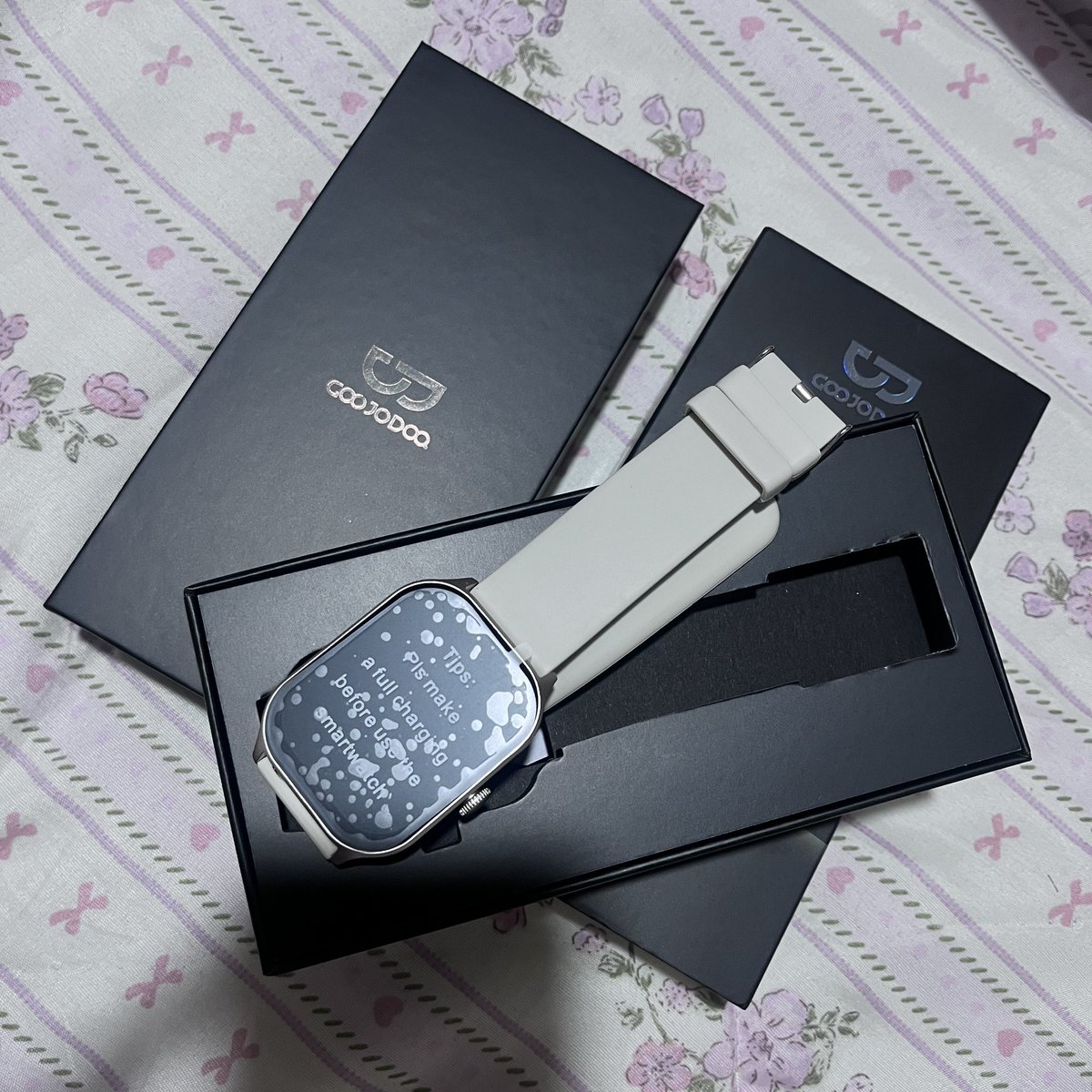 plutobbq's tweet photo. ส่งต่อนาฬิกา smart watch goojodoq Fb058
- พึ่งซื้อมา 13/07/69 ยังใหม่ม๊าก / ใส่ไม่ถึงเดือน เพราะได้นาฬิกาใหม่ 
- อุปกรณ์ครบกล่อง 
- ขอดู พต ได้ค่ะ 

ปล่อย 390 รส 

#ส่งต่อนาฬิกา #goojodoq #นาฬิกาgoojodoq https://t.co/lLIME2O4OF
