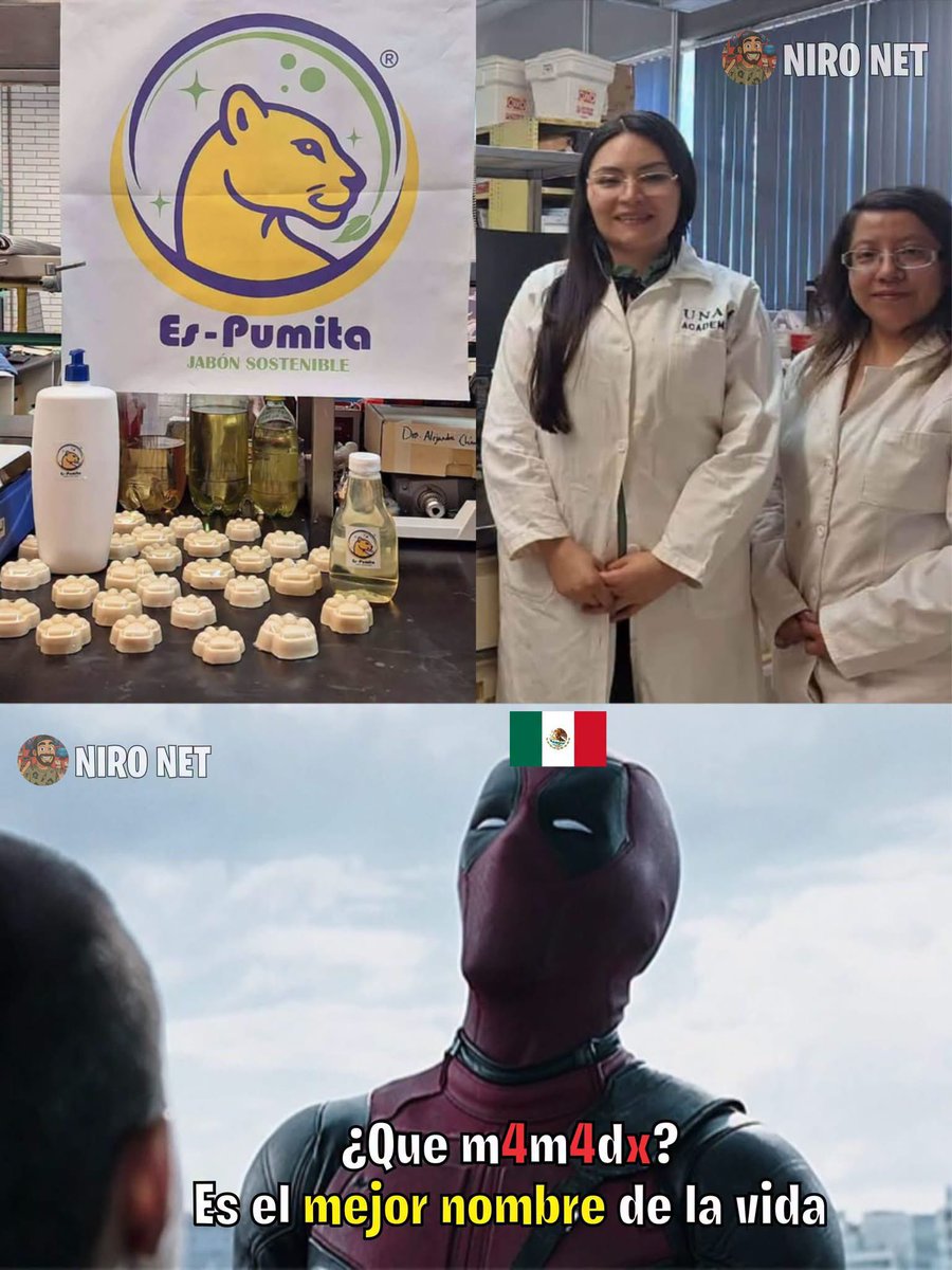 VigiaCiudadano7's tweet photo. 🇲🇽🧼 De aceite usado a jabón: estudiantes de la UNAM crean "Es-Pumita"

Mientras miles de litros de aceite de cocina terminan en las coladeras contaminando ríos y drenajes, un grupo de estudiantes de Ingeniería Química de la FES Zaragoza encontró una solución ingeniosa.

Liderados por la investigadora Alejandra Chávez Riveros, desarrollaron Es-Pumita, un jabón líquido elaborado a partir de aceite de cocina usado. Cada semana recolectan alrededor de 20 litros de aceite de las cafeterías universitarias, lo purifican y, mediante un proceso de saponificación, lo transforman en entre 6 y 10 litros de jabón biodegradable.

Lo mejor es que este proyecto de química verde y economía circular ya es una realidad: cuenta con registro de marca y actualmente abastece, como programa piloto, los baños del Campus II de la facultad.

💧 El impacto ambiental es enorme, ya que un solo litro de aceite desechado de forma incorrecta puede contaminar hasta 40 mil litros de agua.

Se debe hablar del gran talento que tienen los mexicanos para nombrar jabones.