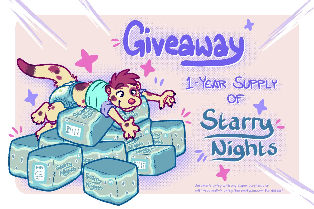 PoofyPins's tweet photo. Free diapers for a year?!

That's right! You've read that correctly!

We've got a huge giveaway going on, starting today.

Check it out for more information: https://t.co/IKeQN4TJJH https://t.co/jBjcryvjwl