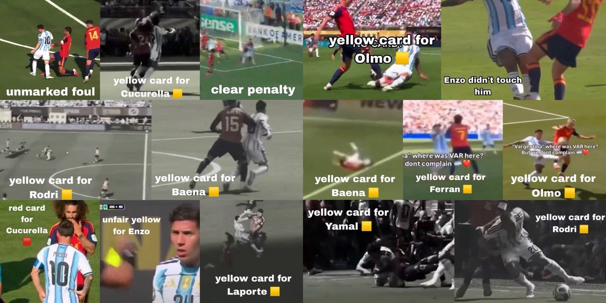 stopthatdembele's tweet photo. El mundo nunca se va a olvidar de uno de los más grandes robos de la historia del fútbol. FIFA una vez más vendió un Mundial a Europa.
Argentina es la única que amenaza el eurosistema. Por eso necesitan robar la Argentina. PORQUE NO NOS PUEDEN GANAR JUGANDO FÚTBOL EN LA CANCHA!!! https://t.co/D4TqQgWZ3W