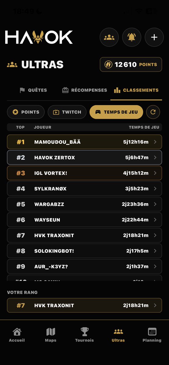 traxonit's tweet photo. Premier dégrées en 10 jours c’est bien ou pas (je vous mettre mes jours d’affilé avec les lives de grimz pour vous prouvez que c’est en 10 jours) @wazzth @PlayQuartz https://t.co/9x7T8pAn0L