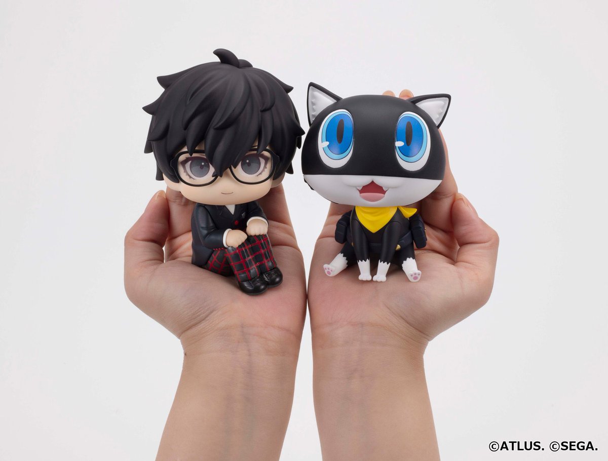 ScrambledFaz's tweet photo. Persona 5 Royal - Look Up figures Joker &amp; Morgana revealed https://t.co/xaWphekP0i