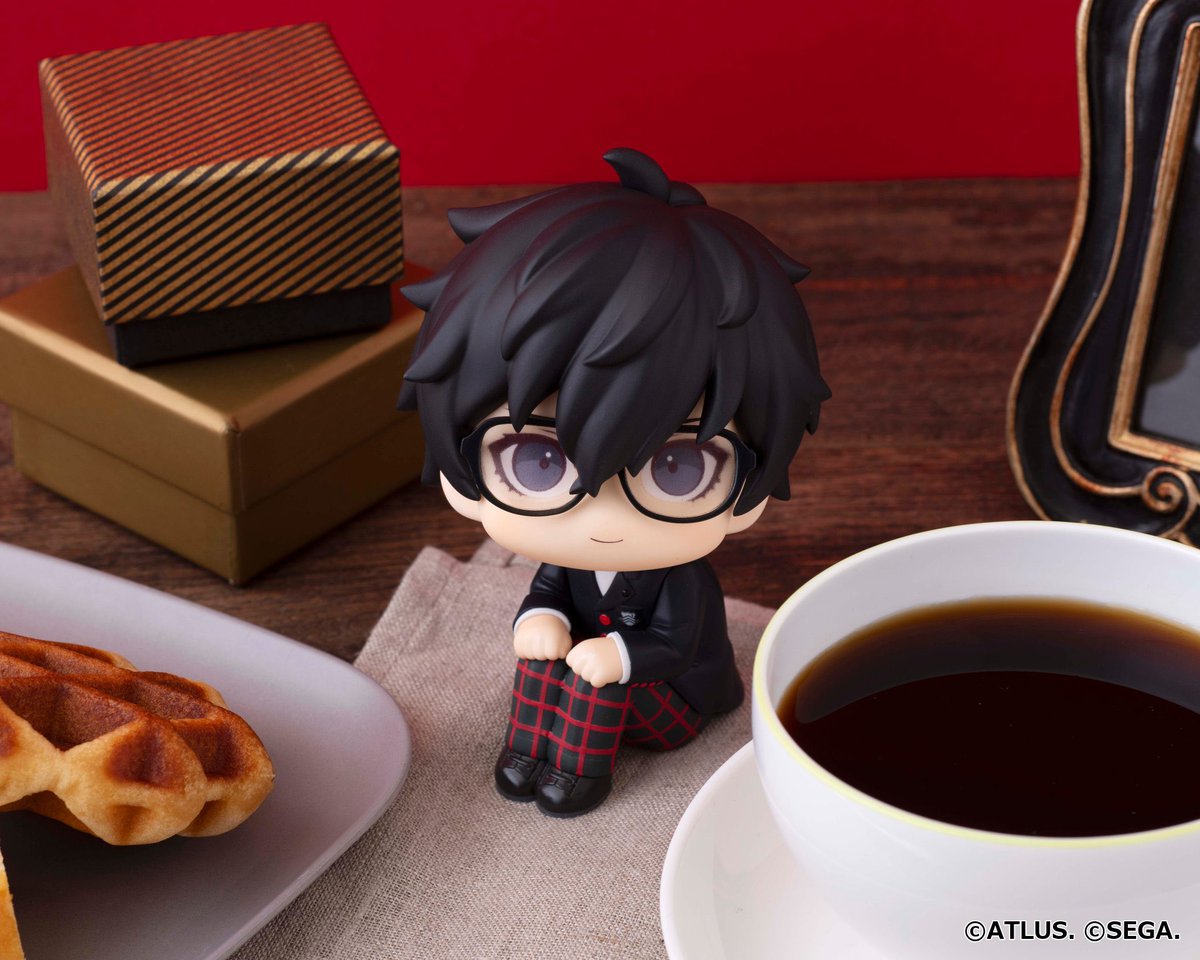 ScrambledFaz's tweet photo. Persona 5 Royal - Look Up figures Joker &amp; Morgana revealed https://t.co/xaWphekP0i