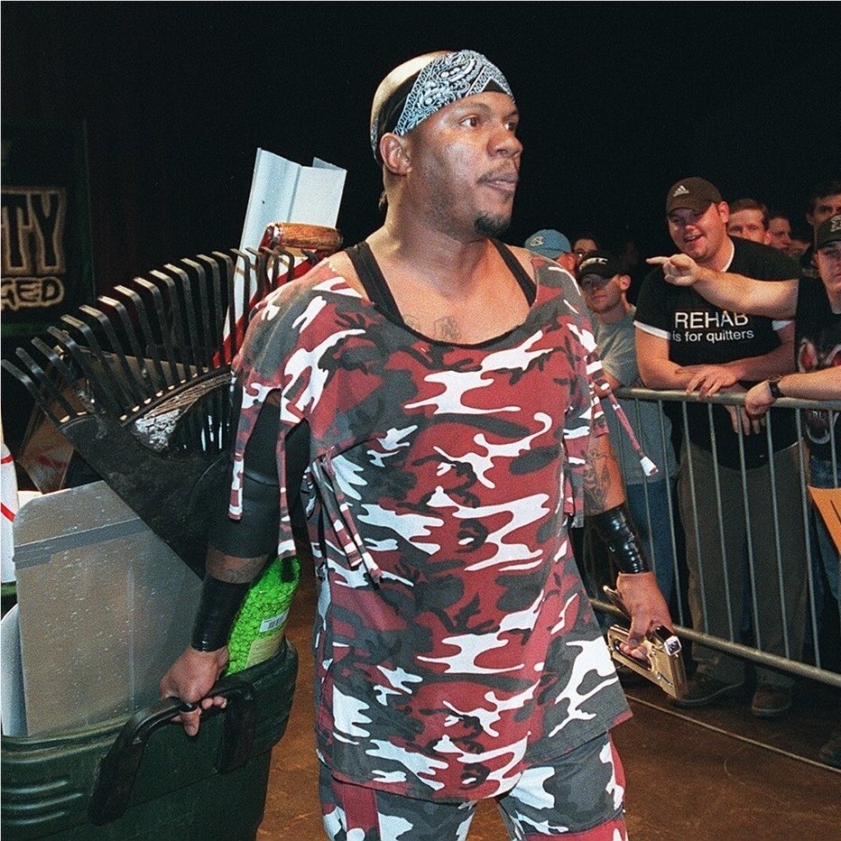 WrestlePurists's tweet photo. Je’Von Evans names New Jack as his dream opponent from ECW:

“I have to say New Jack because fun fact, New Jack is one of my trainers. He’s actually one of the people that trained me. He’s kind of like an uncle, so uncle New Jack.”

(@MalcolmMuscle | @SportsterNews) https://t.co/bJ5MHZy2yG
