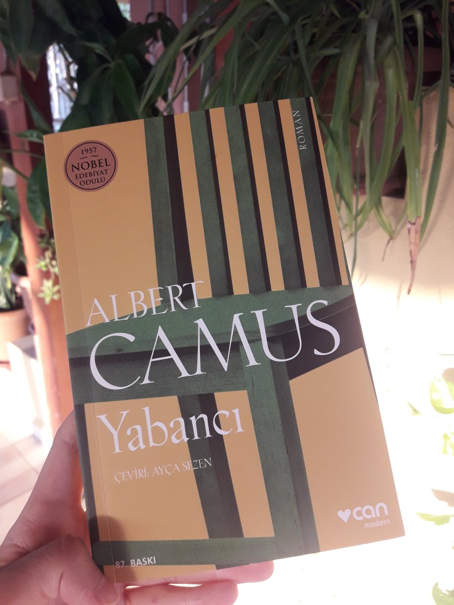 olmzayln's tweet photo. Camus'un bu eseri harika.Okurken aklıma Zeki Demirkurbuz'un Yazgı  filmi geldi.Zaten film bu romanın serbest bir uyarlaması. https://t.co/4fmV7lAkCn