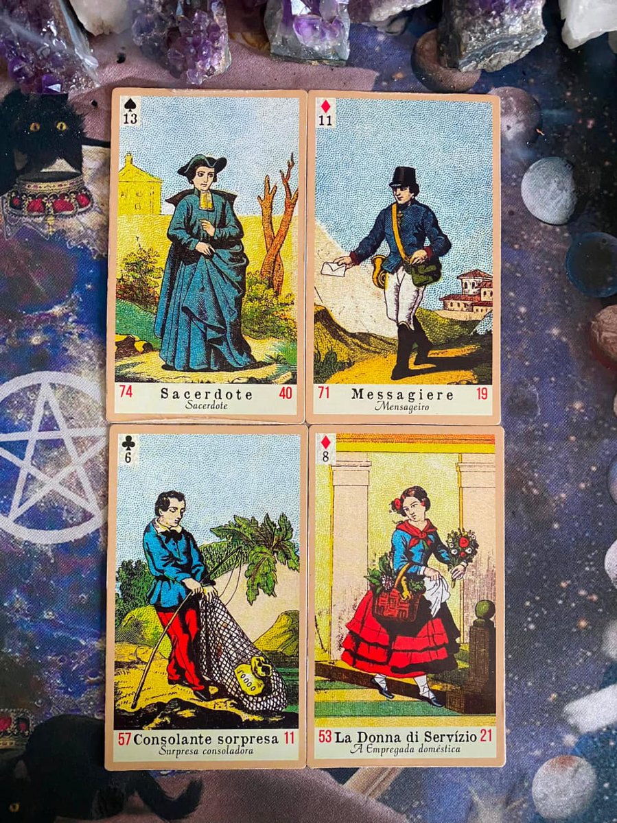 tarot_babayaga's tweet photo. ༺ Agosto para câncer, escorpião e peixes

— O mês servirá para que os signos de água parem de achar que não são ouvidos pela espiritualidade, pois são e muito! E é claro que tudo que você pede pra sua espiritualidade, você recebe, e é preciso sustentar no peito tudo que receber. Notícias boas chegam, pessoas que há muito tempo você não conversava entram em contato para falar sobre a vida e trazer atualizações. Seus guias também estarão mais próximos e enviando sinais claros, basta você querer entender. Em termos de dinheiro, terá bastante! Mas quanto mais dinheiro, mais trabalho. Quem é autônomo vai esbanjar de clientes, quem faz freelas terá ocupação todas as semanas e quem tem um emprego formal talvez precise fazer muita hora extra, mas tudo isso será convertido em bens e muito dinheiro na sua conta. No amor o mês vai ser especialmente positivo para quem busca um relacionamento sério e deixa isso claro, sem esperar que a outra parte adivinhe seus interesses. Tem gente que vai receber pedido de casamento ou noivado (e se você é a pessoa que pretende fazer o pedido, o mês está favorável).