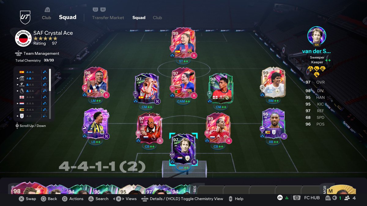xCrystalAcexx's tweet photo. 195-0 FUTTIES 🎀🏆

Pina 🇪🇸🤯🌟 
Kika 🇵🇹🏃‍♀️
Stam 🇳🇱🏰

Tactics: BJbrHFBHL99D 👨🏽‍🍳🎮

Rewards Champions Token Store Packs 🤑 https://t.co/fFR0TT94Td