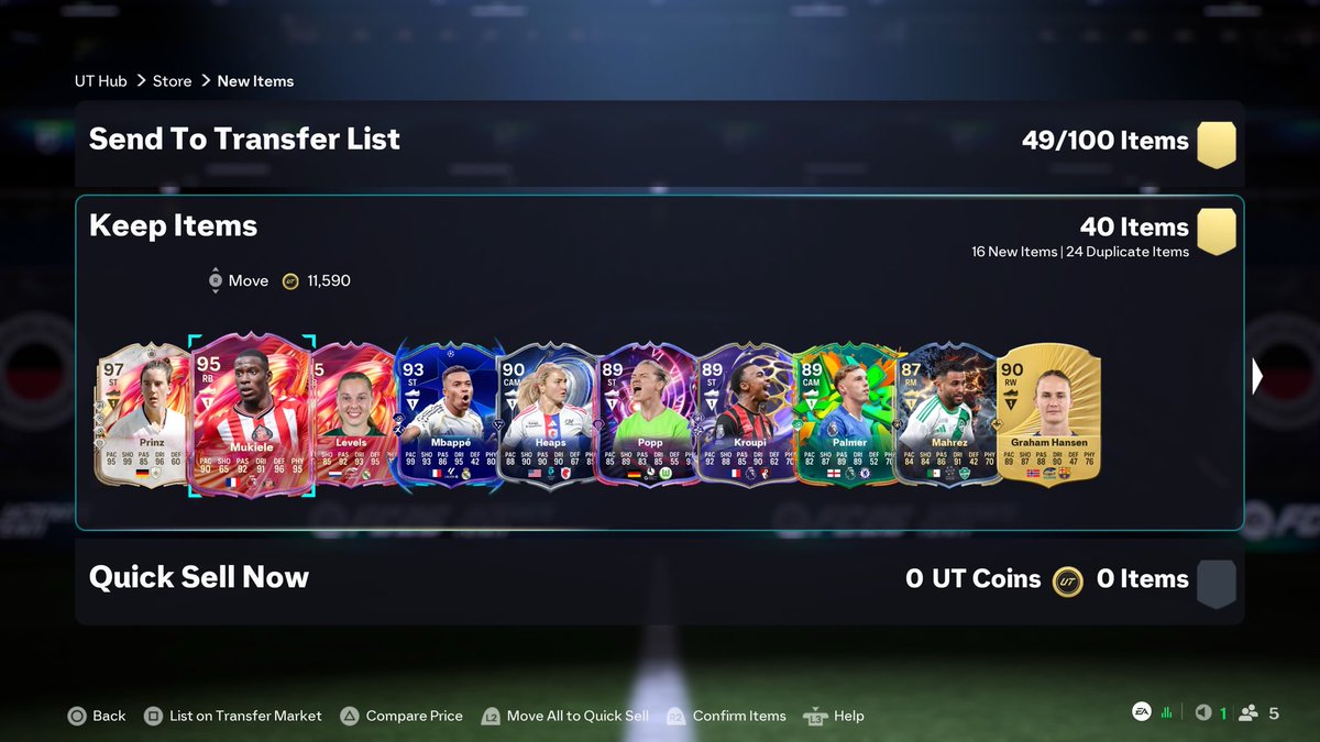 xCrystalAcexx's tweet photo. 195-0 FUTTIES 🎀🏆

Pina 🇪🇸🤯🌟 
Kika 🇵🇹🏃‍♀️
Stam 🇳🇱🏰

Tactics: BJbrHFBHL99D 👨🏽‍🍳🎮

Rewards Champions Token Store Packs 🤑 https://t.co/fFR0TT94Td
