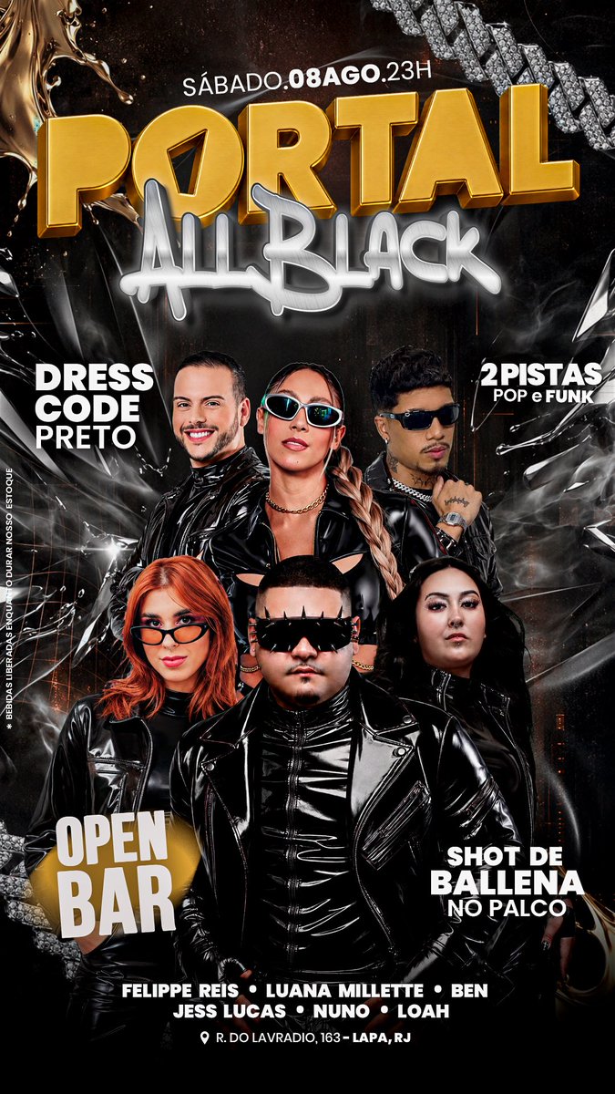 knowallace's tweet photo. O FIM DE SEMANA NO PORTAL PROMETE 🔥
@portalrio_ 

🍺 SEXTA (07/08) — PORTAL BEER FESTIVAL
🪩 Heineken, Budweiser, Império, Brahma e Império Ultra! 🍻

🖤 SÁBADO (08/08) — PORTAL ALL BLACK
🪩 Ballena + pista POP Especial Madonna! 🎤

🔗 Lista de desconto:
https://t.co/vGPhijtYLW https://t.co/wn3qkhKpgD