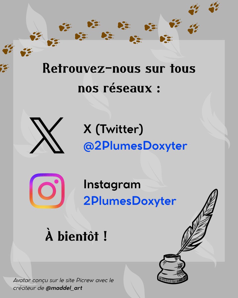2PlumesDoxyter's tweet photo. Comme promis, c'est au tour de Sunn D., le loup rêveur ! https://t.co/KJFXoVaEns