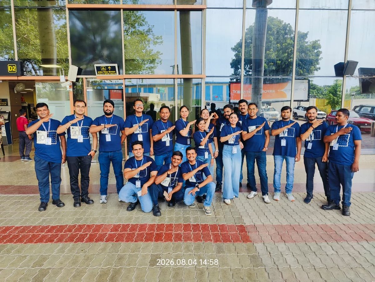 aaigopairport's tweet photo. @IndiGo6E @AAI_Official in delivering safe, efficient, and passenger-centric air travel. Wishing the team continued success and many more milestones ahead. ✈️
@IndiGo6E @AAI_Official
#IndiGo20Years #AAI #GorakhpurAirport #CivilAviation #ConnectingIndia #AviationExcellence https://t.co/cJ65GQFoto