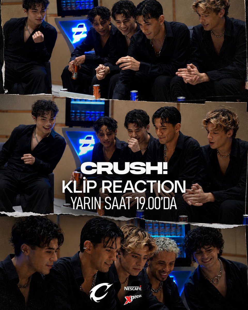 wearecrushboys's tweet photo. ‘CRUSH!’ mv reaction videomuz yarın saat 19.00’da YouTube kanalımızda! ✨ #işbirliği https://t.co/bN2m4n7JiT