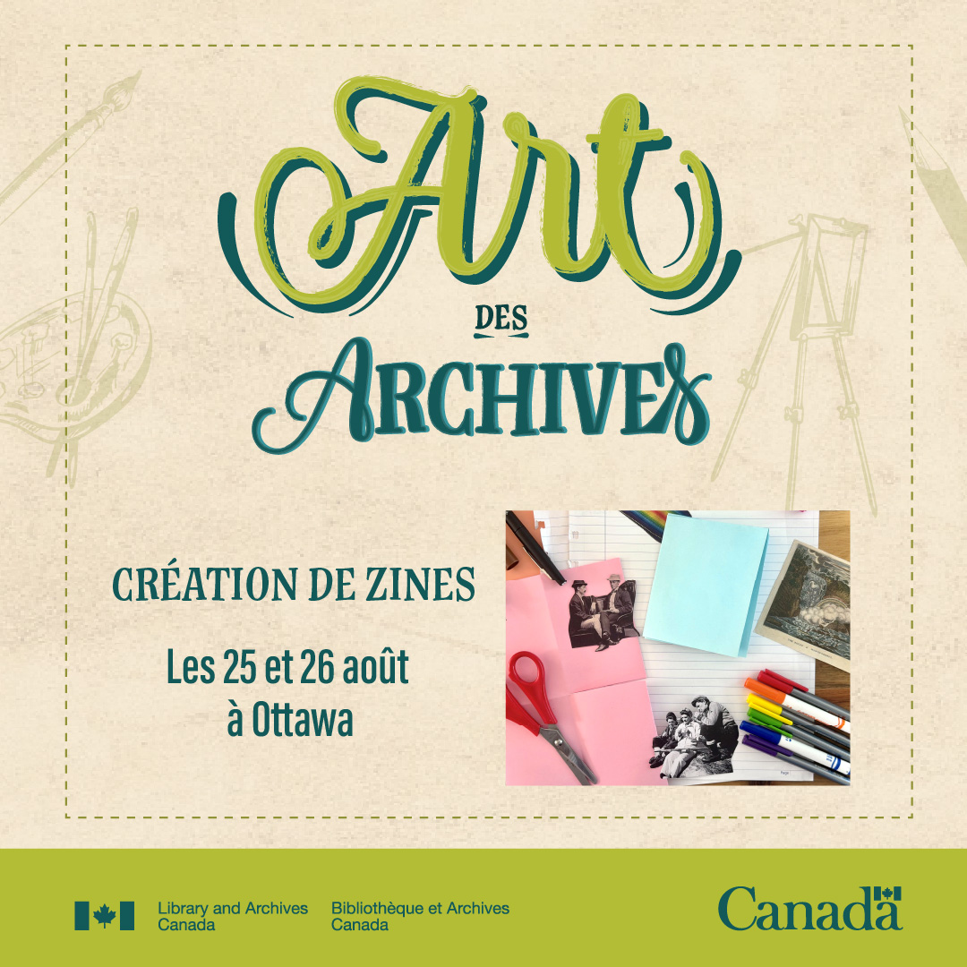 BiblioArchives's tweet photo. Les 25 et 26 août, venez célébrer la saison de la Fierté dans la capitale! Initiez-vous à la création de zines avec notre équipe lors d’un atelier d’Art des Archives. Les places sont limitées, réservez la vôtre dès maintenant: https://t.co/OQFqPHjswa https://t.co/3MbSx6LxDO
