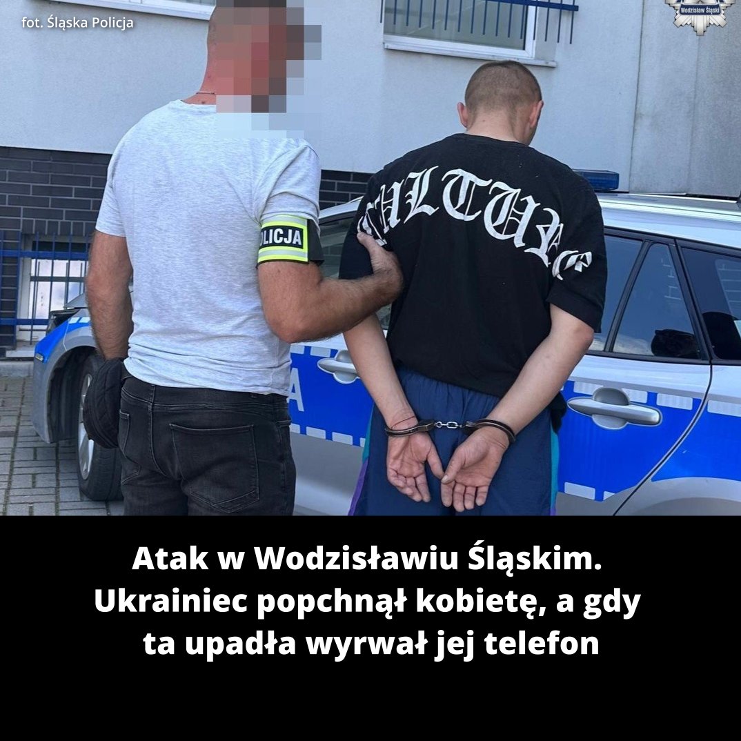 TGtarnogorski's tweet photo. Kryminalni zatrzymali 35-letniego obywatela Ukrainy, który w centrum miasta popchnął kobietę, a gdy ta upadła na ziemię, ukradł jej telefon. 

Sprawca miał już na koncie inne przestępstwam, między innymi kradzieże i posługiwanie się fałszywym prawem jazdy. Mężczyzna został przekazany Straży Granicznej i deportowany z Polski.