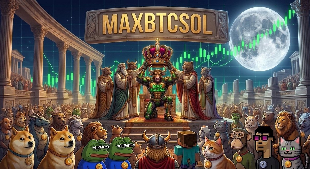 MaxBitcoinSol's tweet photo. WHEN THEY ASK ME WHAT THE PLANS ARE FOR MY PROJECT 
                     👇👇👇
​The king has taken the throne! 👑🐂
​$MAXBTCSOL is crowned as the ultimate force in the crypto space. Surrounded by legends, backed by Bitcoin & Solana, and heading straight for the moon! 📈🌕
​Don’t miss out on the rise:
[https://t.co/qcf0M6KXYU]
​#MAXBTCSOL #Bitcoin #Solana #Crypto #BullRun #ToTheMoon #PumpFun