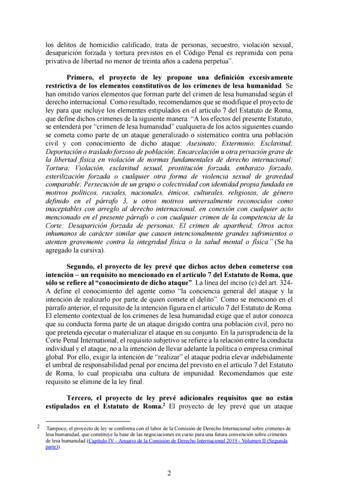 jfowks's tweet photo. 📢Tres relatores de los mecanismos especiales de Naciones Unidas cuestionan la norma fujimorista, recientemente aprobada, que impide sancionar en 🇵🇪 los crímenes de lesa humanidad; han enviado esta carta a @CancilleriaPeru https://t.co/aP7TD0JS5S