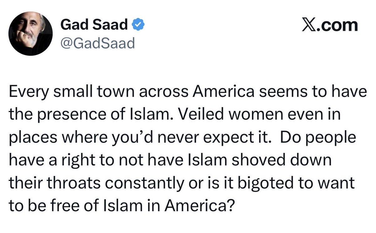 JamesSurowiecki's tweet photo. This is the definition of bigoted. https://t.co/X2N13fLskM