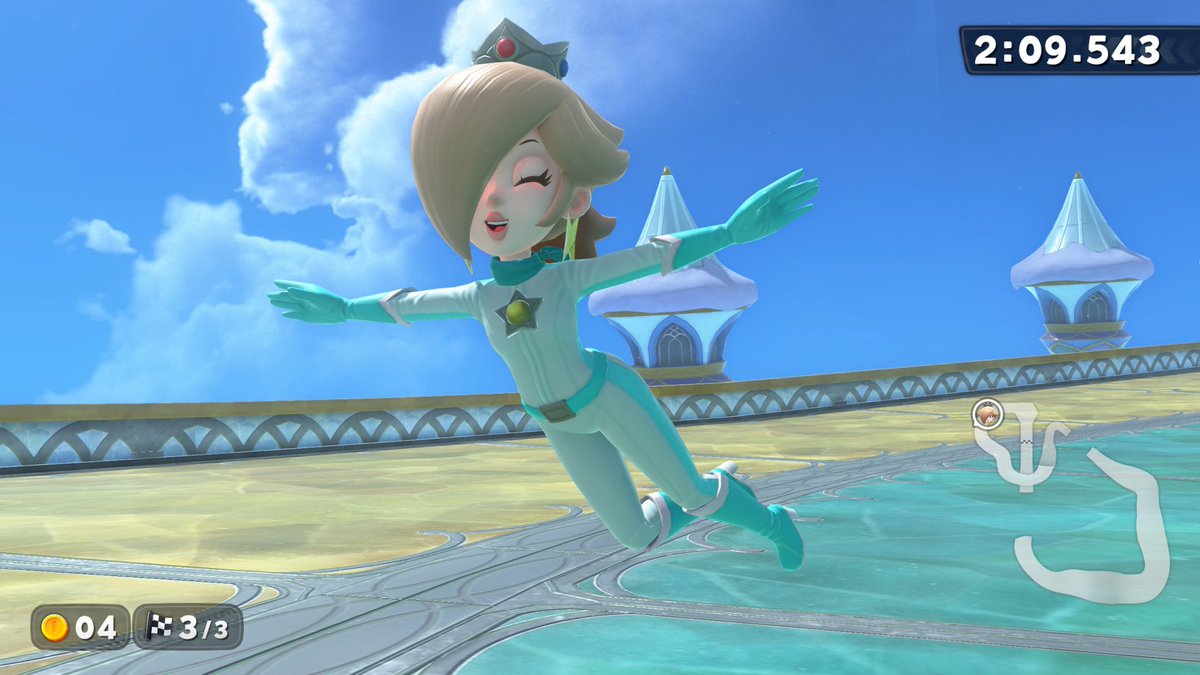 Exor_oark's tweet photo. 307 days since last Rosalina WR, first Aero outfit WR 🤘
BANG! #MKWorldWR https://t.co/hhnTwVWUDl