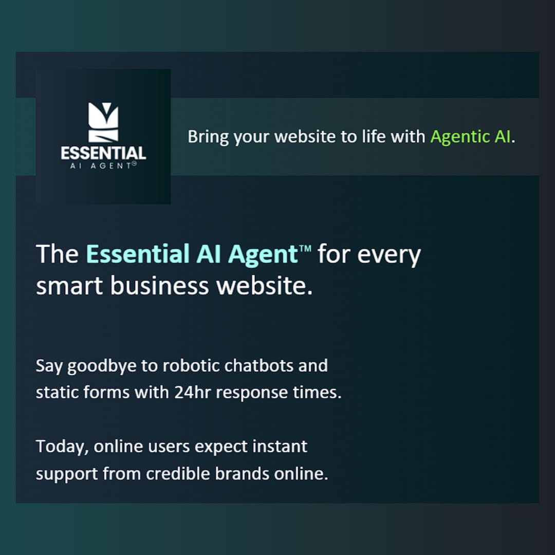 BW_AI_Marketing's tweet photo. How many enquiries does your website miss outside business hours?

With the Essential #AIAgent, your website can provide instant, intelligent responses 24/7.

🎉 Now 20% OFF until 31st August

https://t.co/fnLowOFPzJ

#ArtificialIntelligence #BusinessGrowth #DigitalMarketing #SME https://t.co/ORnK6Od3vd