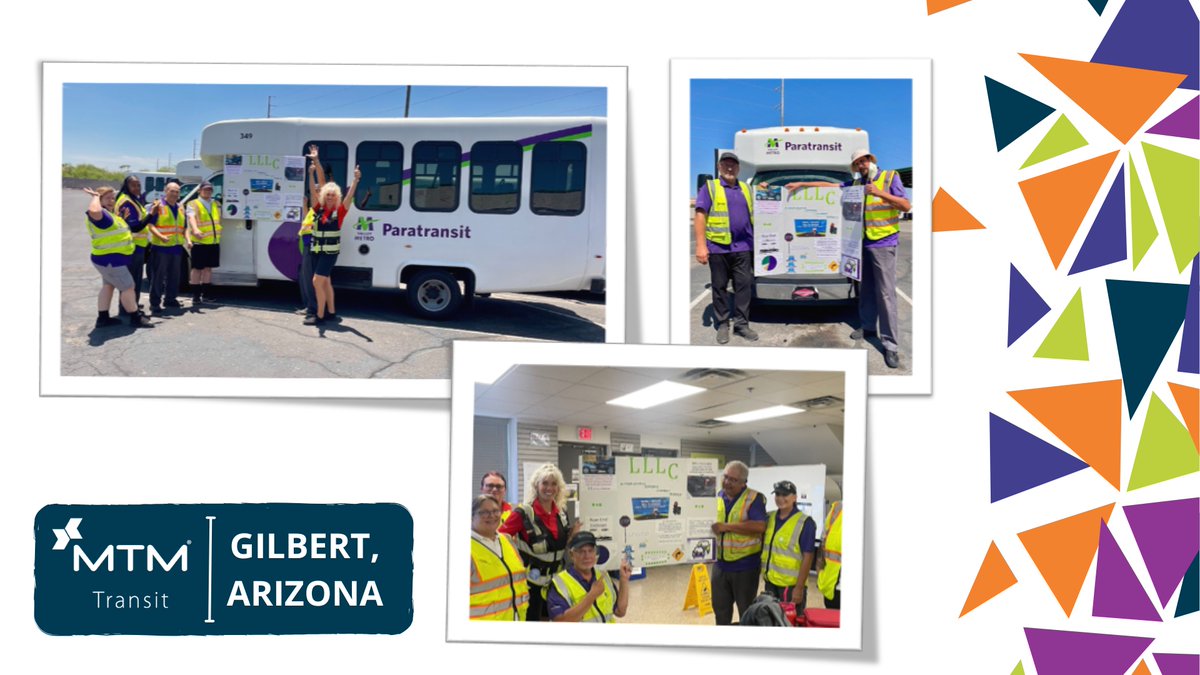 MTMTransit's tweet photo. During our recent Safety Blitz in Gilbert, Arizona, MTM Transit highlighted LLLC: Look Around, Look Ahead, Leave Room, and Communicate. These four powerful defensive driving principles help operators stay alert, prevent accidents, and create safer roadways for everyone. https://t.co/Fm0LgFFYl4