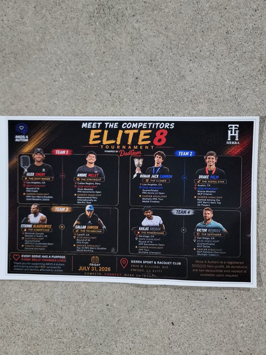 TorinBlount11's tweet photo. Elite 8 at Sierra Racquet Club. https://t.co/pVqkRBwt3h