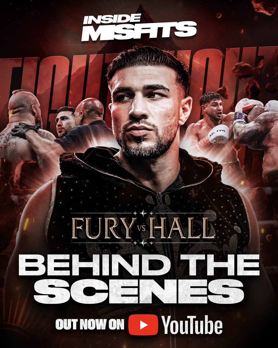 MisfitsBoxing's tweet photo. 🚨 Inside Misfits is HERE 🚨

Go behind the scenes, backstage, ringside and INSIDE Misfits with exclusive access you didn't see on fight night 🎥🔥🥊

▶️ https://t.co/0mO0SR5yAl https://t.co/KtrCOIQtQG