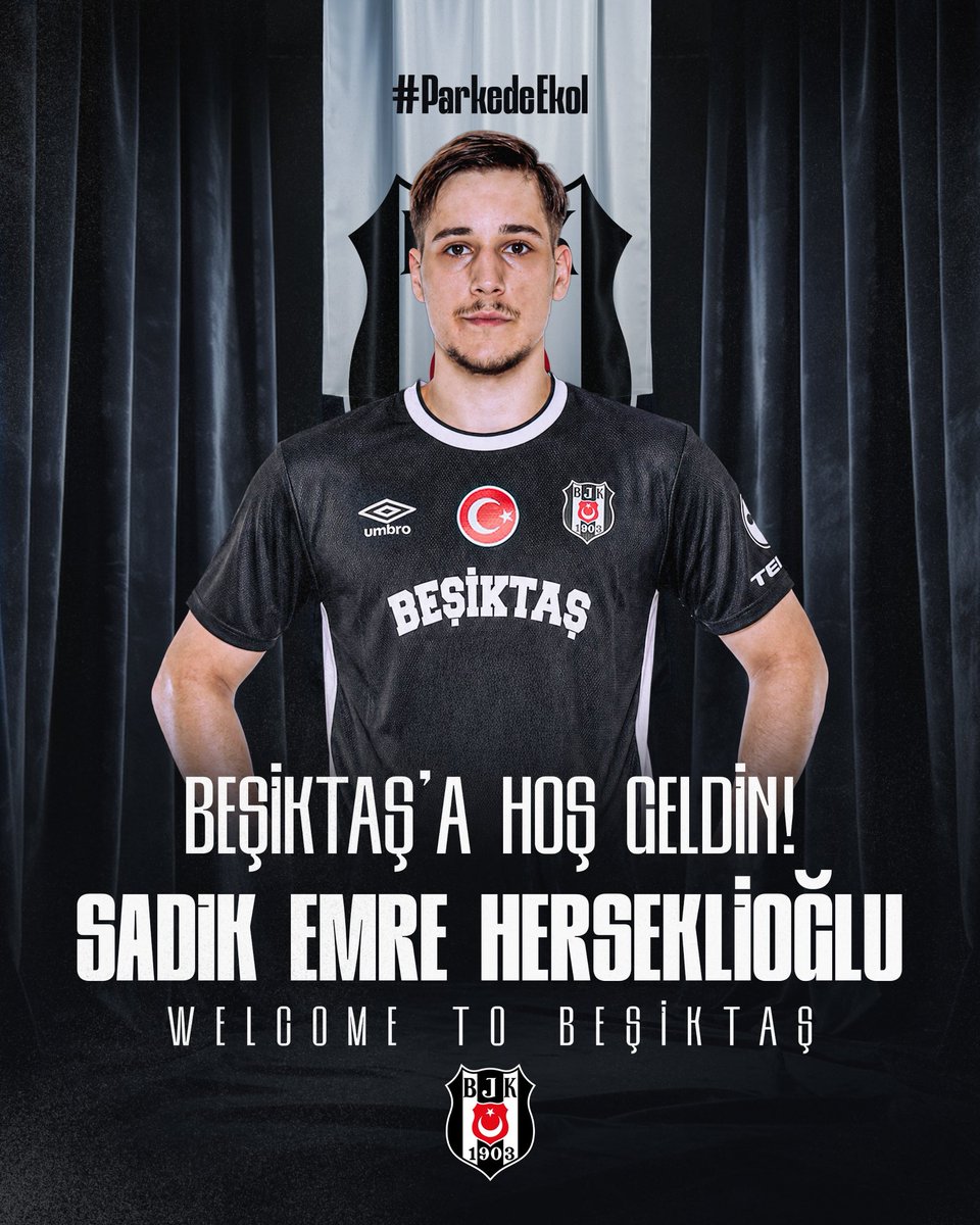 BJKHentbol's tweet photo. Sadık Emre Herseklioğlu Beşiktaş'ta

Hentbol Takımımız, orta oyun kurucu Sadık Emre Herseklioğlu'nu kadrosuna dahil etti.

Hentbol Takımımıza önemli hizmetlerde bulunacağına inandığımız Sadık Emre Herseklioğlu'na şanlı formamızla başarılar dileriz.

Sadık Emre Herseklioğlu kimdir?

24 Ocak 2007 tarihinde Sakarya'nın Adapazarı ilçesinde dünyaya geldi. 192 cm boyunda ve 100 kg ağırlığındaki orta oyuncusu, hentbol kariyerine Sakarya Büyükşehir Belediyesi’nde başladı. Son olarak Almanya'nın TBV Lemgo kulübünde forma giydi.