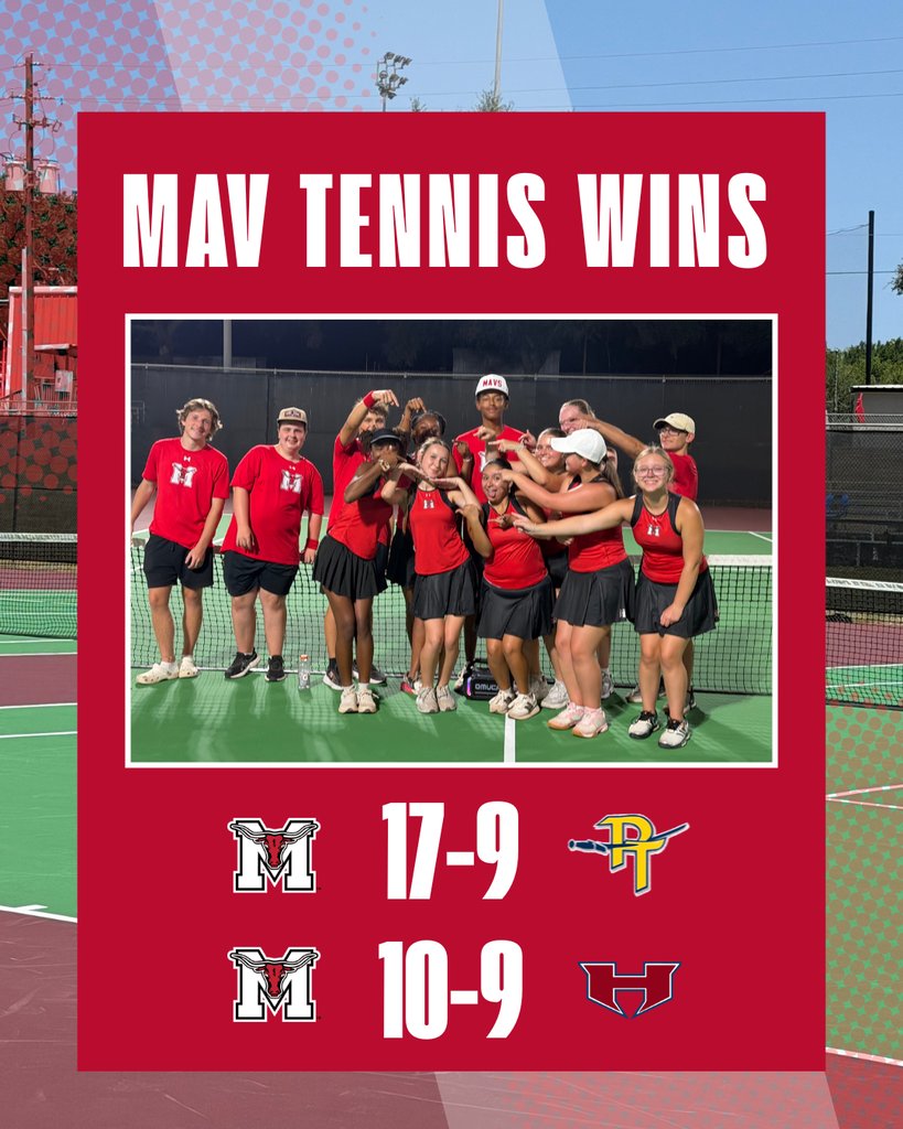 MarshallISD's tweet photo. Maverick Tennis is 2-0 in the pre-district season! This year's team has a great mix of experienced seniors and talented young players. We look forward to seeing them in action more as the season progresses! https://t.co/okHczRC8wb