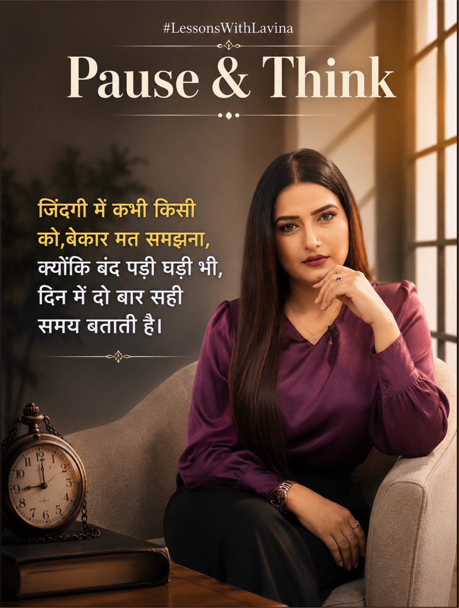RajLaveena's tweet photo. Pause & Think
#LessonsWithLavina https://t.co/rUJ9prTx1S