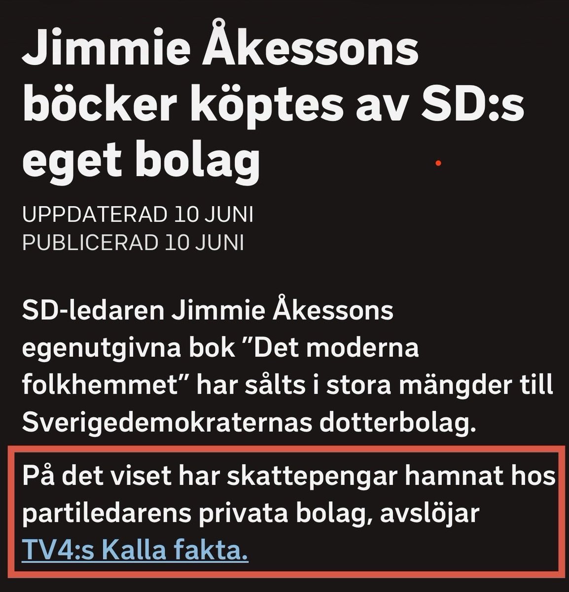 NiklasAus's tweet photo. @jimmieakesson https://t.co/7cq4UC1Lo0