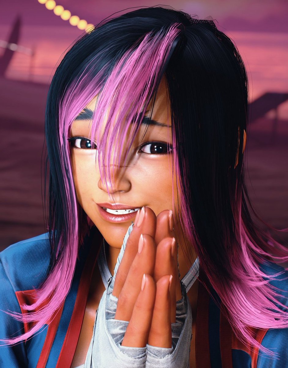 Nozushii's tweet photo. Yasmine got the best eyebrows in street fighter history https://t.co/ww6leC7A1l