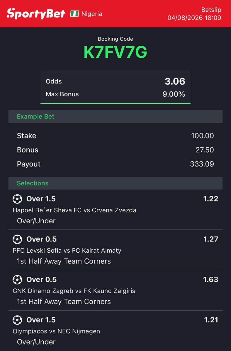 masterwolrdtips's tweet photo. 3 odds banker 🤲🏼🤲🏼❤️❤️ https://t.co/sWOHmdnA9K