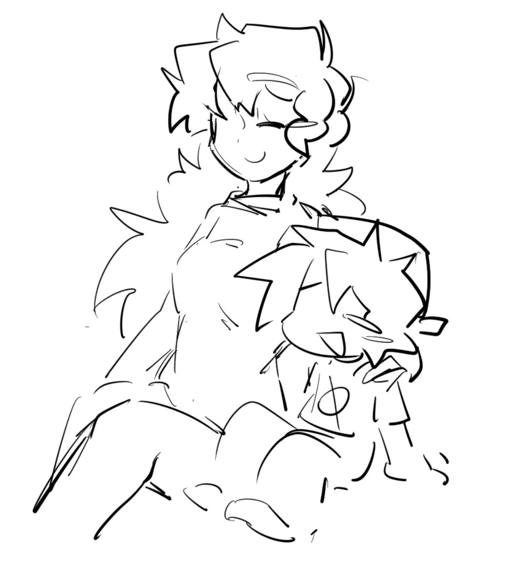 FrosttieIF's tweet photo. Here we have some BF&amp;GF's doodle :3 https://t.co/r71NvI2N44