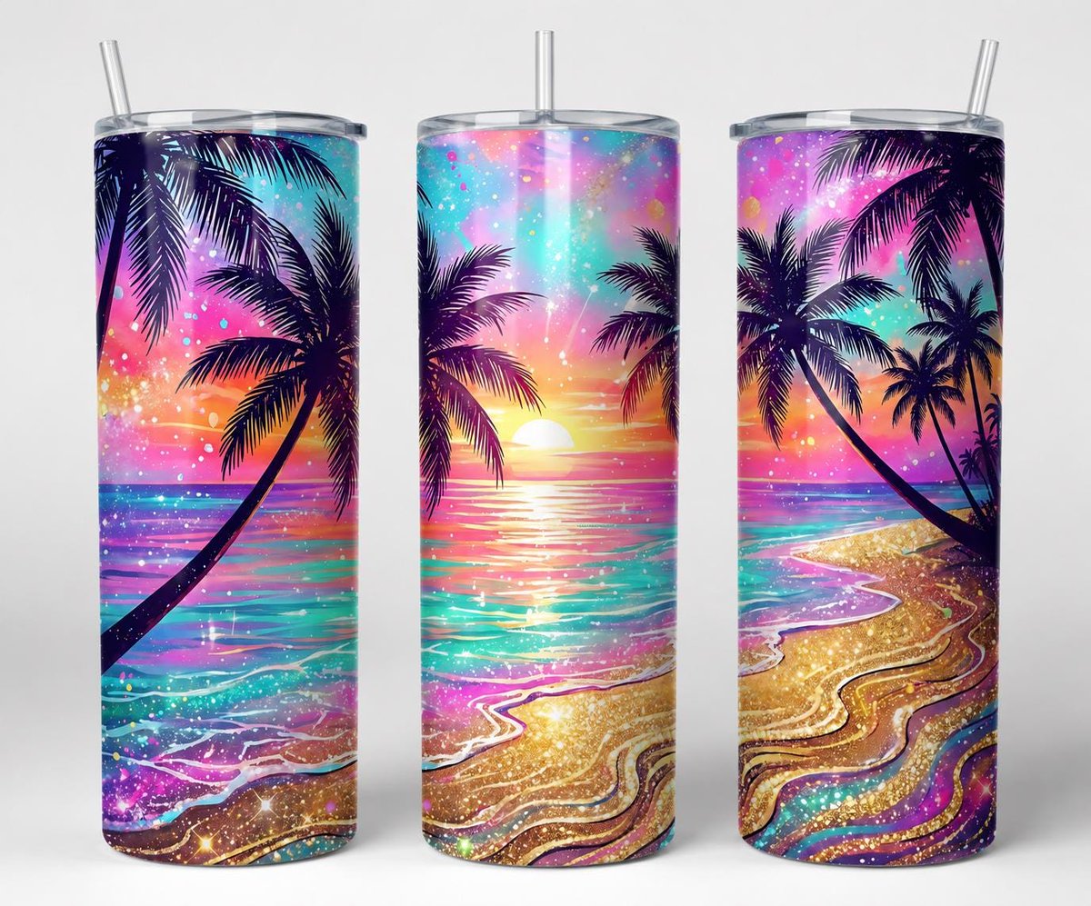 MeaghanMeegan's tweet photo. Meet the Personalized Tropical Sunset Tumbler — a #CustomTumbler that vibes like a summer vacay. Pack your name, sunscreen, and sip in style with beachy sunset vibes. #Tumbler #PersonalizedTumbler Tap the link in bio. https://t.co/GXsRRNeoXp