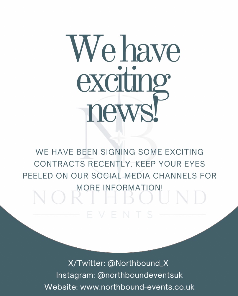 Northbound_X's tweet photo. We have exciting news! Keep your eyes peeled, all will be revealed very soon!

#northboundevents #fanconvention #britishsoaps https://t.co/I0gDgpvI9t