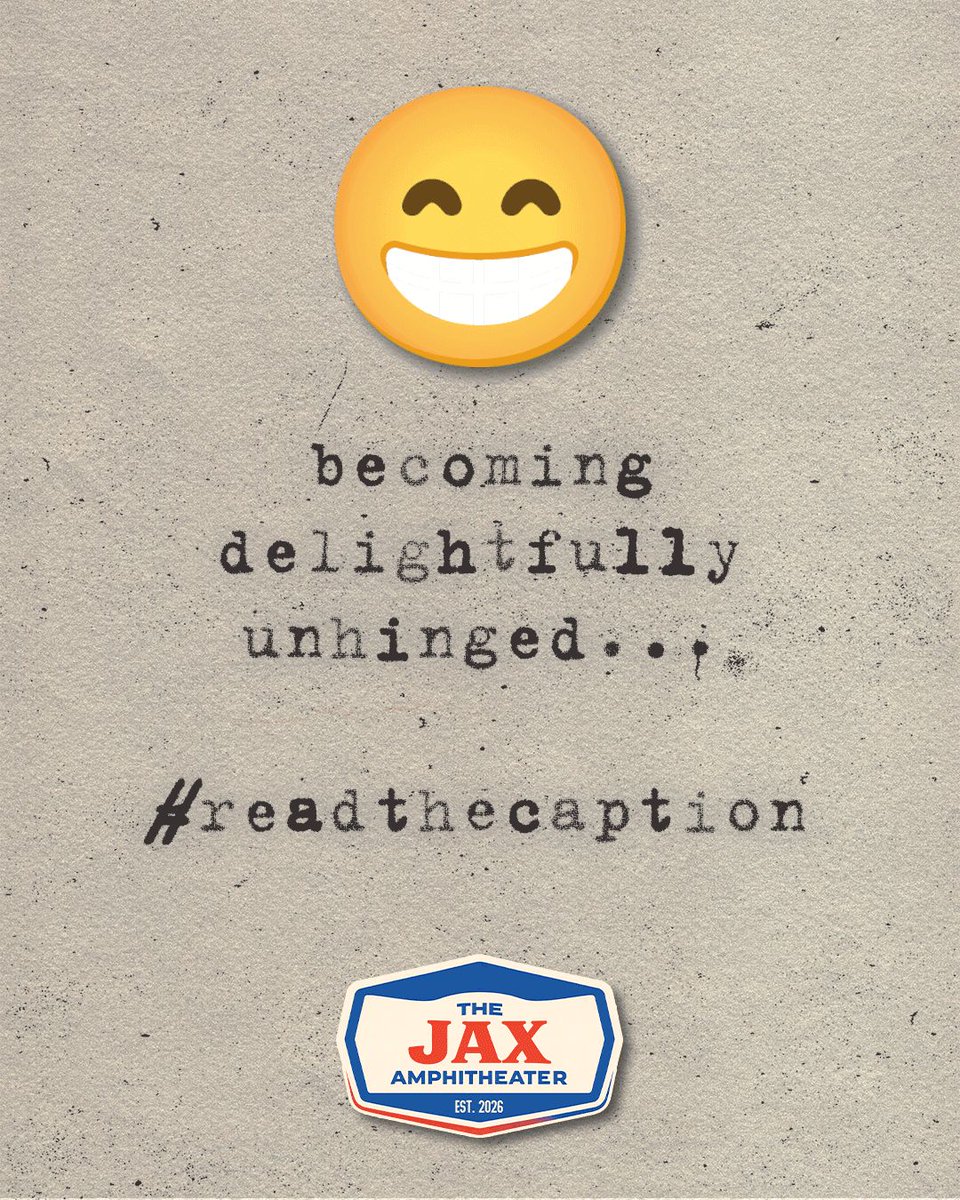 jaxfair's tweet photo. ... and it involves concerts and the 2026 JAXFAIR … a decision that probably should have required more meetings, but our CEO and entire Board of Directors are out of town so whatevs! Time to party, baby! 

#august14 #jaxamp #jaxfair https://t.co/RykiSKP85N