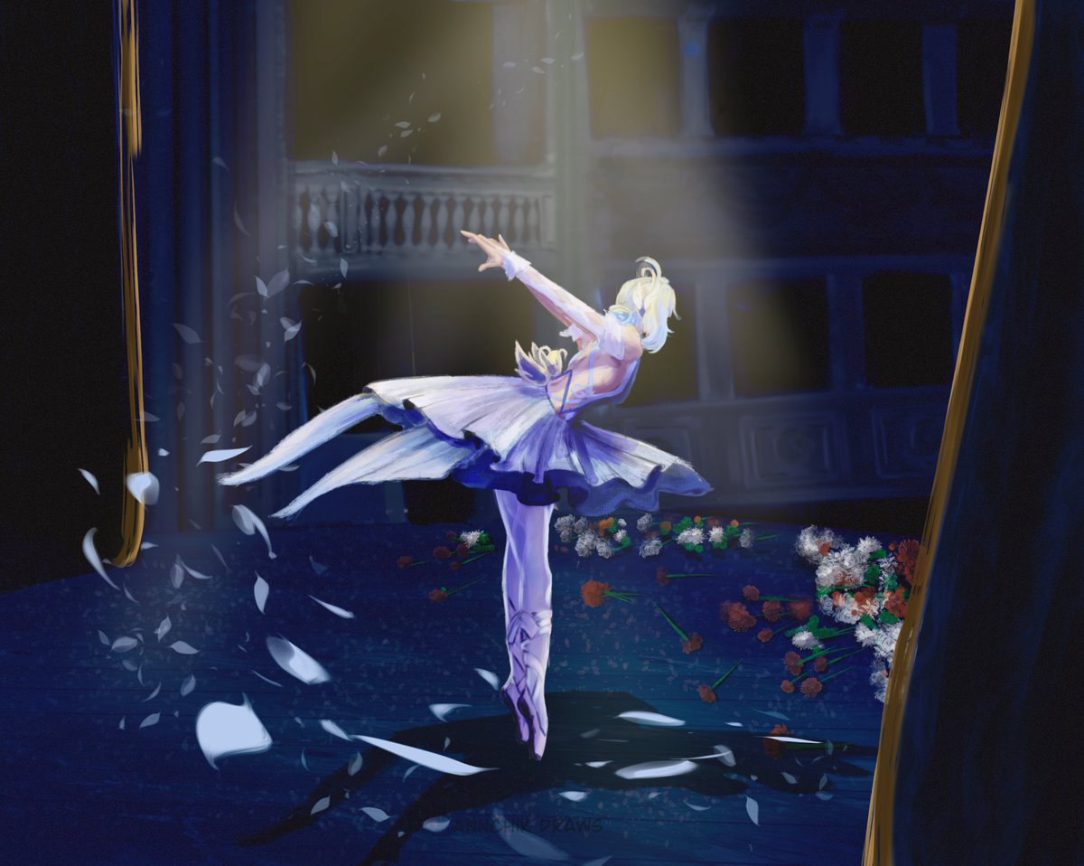 SamarskaaAnna's tweet photo. #Odette #fanart https://t.co/Z0ClHjK6Ks