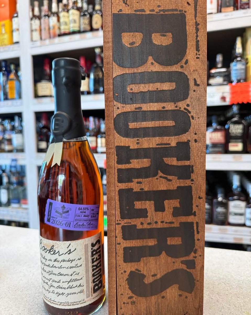 topwhiskeyjoint's tweet photo. Bookers Batch 2026-01 “Big Easy Batch” available
Website: https://t.co/f1zEhsUetv
#bookers
#bookersbourbon
#jimbeam
#InStock #kentuckybourbon #GoogleReviews #georgetown #GeorgetownKY #TMMK #NumberOne #Whiskey https://t.co/0KyJTA5hun