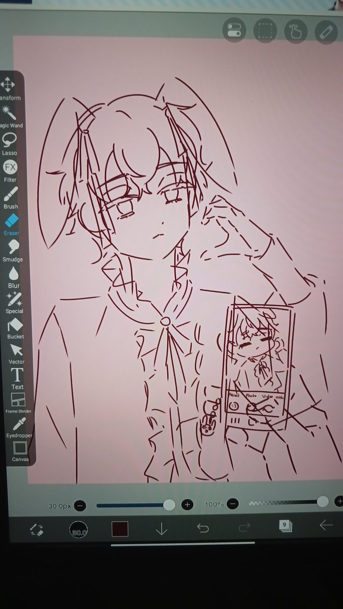 nemuisketch's tweet photo. #wip lukaaa https://t.co/kuoiasJMgL