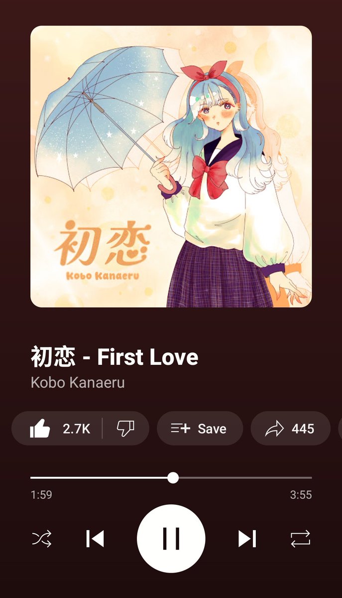 kiravflakes's tweet photo. この曲が好きすぎて、大学に行く途中に毎日リピートします૮₍ ´ ꒳ `₎ა

コボのようになりたい、いつか https://t.co/8zVuflsvgf