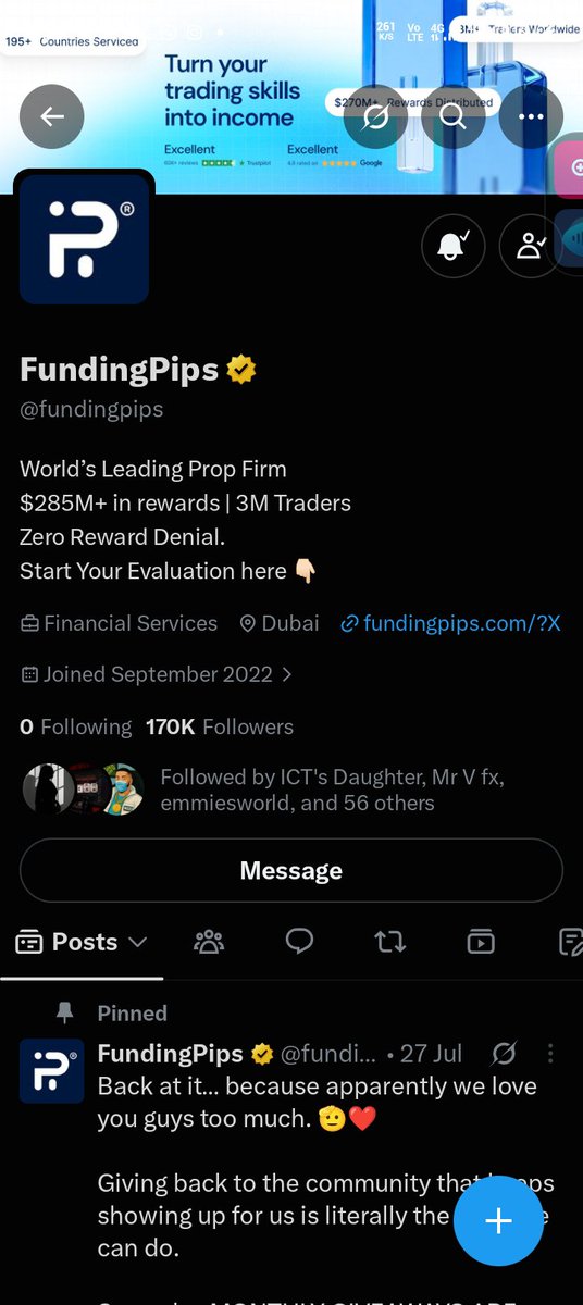 asserlees02's tweet photo. @rebateboard @fundingpips @speedouFx @iamdralgo @rebateboard @SpeculatorFL https://t.co/kRE294Rego